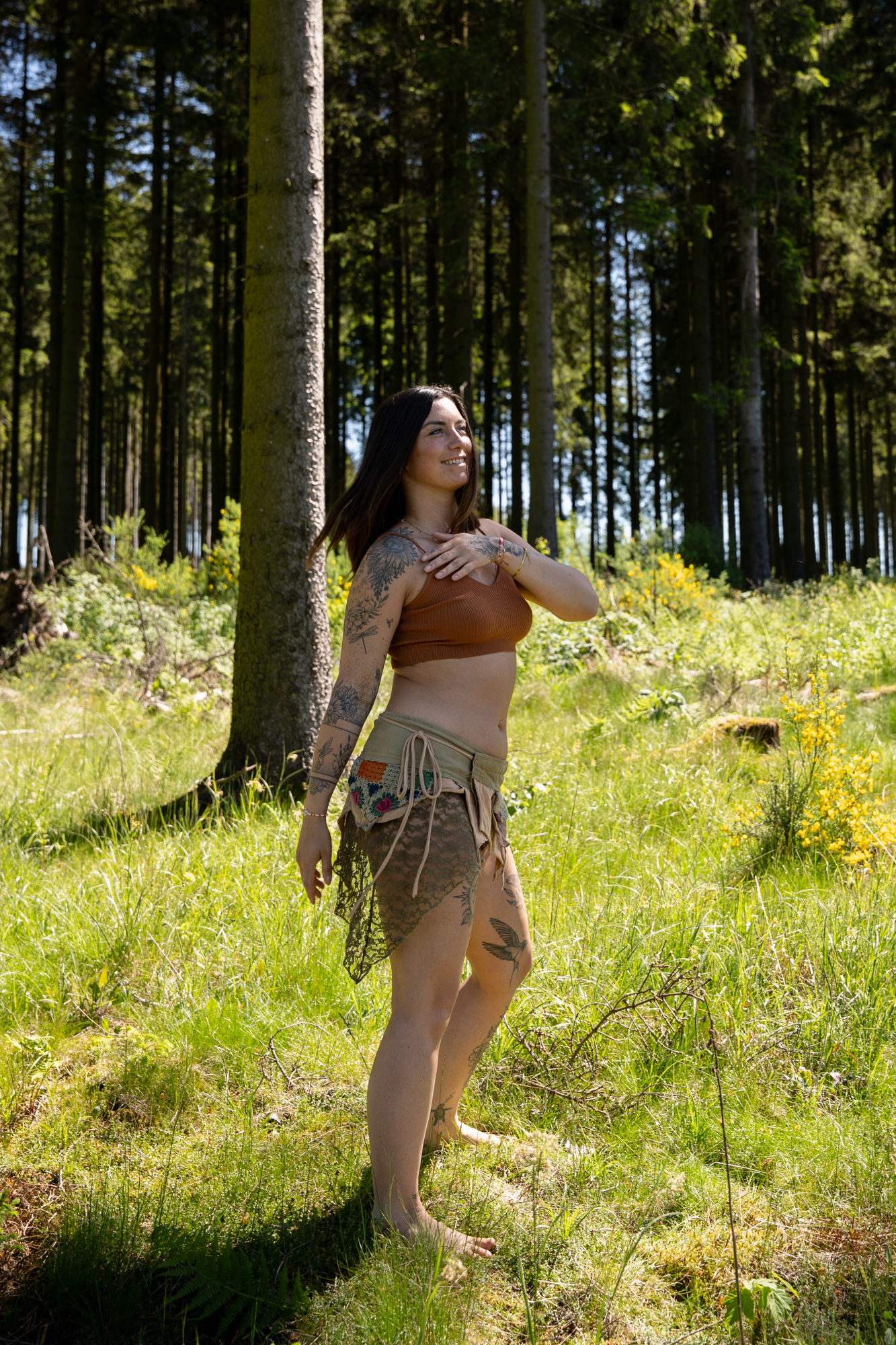 Lea im Wald