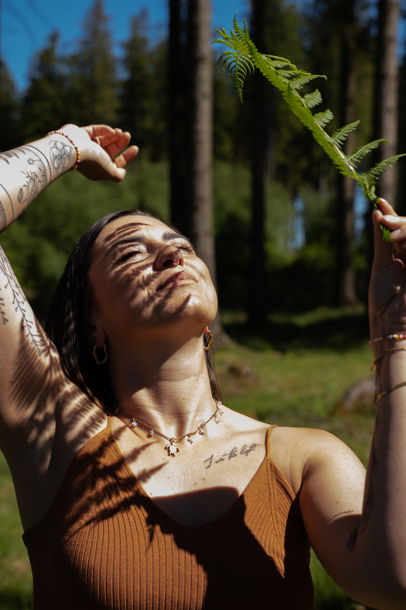 Lea im Sonnenlicht